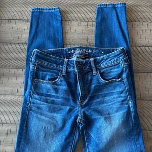 American Eagle Outfitters Women's Blue Jeans